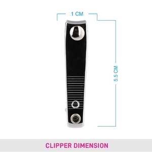 Cortaúñas de Acero Inoxidable de Alta Resistencia con Cuchilla Curva, Apertura de Mandíbula Ancha, Agarre Cómodo para Uñas de los Dedos, Seguro y Fácil de Usar - Product Image 2