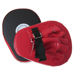 Wholesale Custom Logo Printed New Design Curved Boxing <b>Focus</b> <b>Pads</b> PU Leather Wholesale Customized Punching Targets - Product Image 3