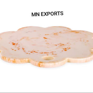 Planche à découper en résine la plus vendue, design mixte, pour légumes et viande, en acrylique véritable, par MN EXPORTS - Product Image 1