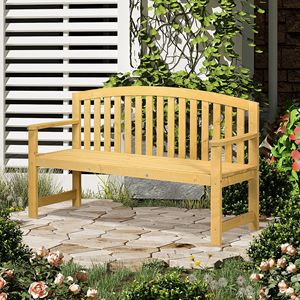 Panca da Parco in Alluminio Pressofuso con Seduta a Doghe in WPC e Braccioli per Centri Commerciali e Giardini - Product Image 2