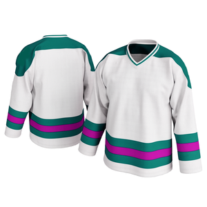 Camiseta de Hockey sobre Hielo Unisex para Adultos, Personalizable, Transpirable, Impermeable, 100% Poliéster, con Logotipo Personalizado - Product Image 1