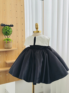 Haute Staffetas Tissu Filles Vêtements Style Décontracté Bébé Fille Partie Tenue ODM/OEM Vente Chaude Robe En Couches De Nombreuses Options De Couleur pour - Product Image 3