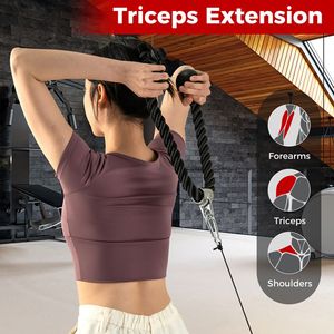 Set di 4 Accessori per Macchina a Cavi per Attrezzature da Palestra Domestica - Product Image 4