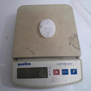 คริสตัลธรรมชาติสำหรับงานหัตถกรรมขนาด45X35ซม. ทำจากหินอัญมณีใสสไตล์อินโดนีเซีย - Product Image 3