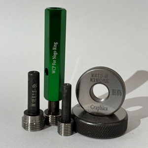 เกจวัดการสึกหรอแบบวงแหวนความแม่นยำสูง WCP/WCR สำหรับเกจวัดมาตรฐานเมตริกแบบปรับเทียบ ISO ที่ปรับแต่งได้สำหรับชิ้นส่วนต่างๆ - Product Image 1