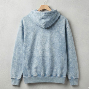 เสื้อฮู้ดดี้ผู้ชายสไตล์ใหม่ ล้างสีแบบแอซิด ผ้าเนื้อนุ่ม ดีไซน์โดดเด่น ลุคทันสมัย เหมาะสำหรับใส่ลำลองและแฟชั่นแนวสตรีท - Product Image 2
