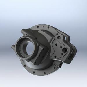 Boîtier et support de différentiel Yogi Engineering (Boîtier 04) - Fonte/Acier/Laçage d'aluminium - Product Image 4