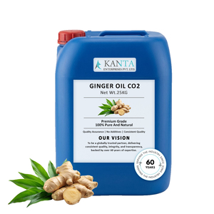 Aceite de extracto de jengibre CO2 de alta calidad, aceite esencial natural puro, proveedor mayorista a granel de la India a buen precio. - Product Image 2