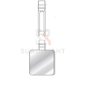 Instrumento Quirúrgico Ortopédico de Succión Plana Ross Papworth de Calidad Premium, Herramienta de Succión de Acero Inoxidable, Color Rosa, con Certificación CE - Product Image 6