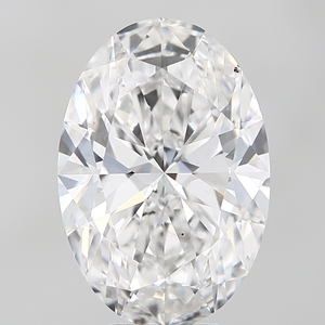 Diamant non monté certifié IGI 6.86 ovale VS2, diamant cultivé neuf - Product Image 1