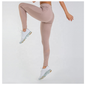 Leggings de Encaje hasta el Tobillo para Mujer, Cintura Alta, 80% Spandex, 20% Poliéster, Ligeros, Sin Costuras, Cintura Elástica, Hechos en Pakistán - Product Image 3