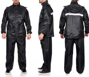 <b>Men's</b> Autumn Printed Windbreaker Jacket and <b>Trouser</b> Two-Piece Set Quick Dry Street Style - Product Image 3