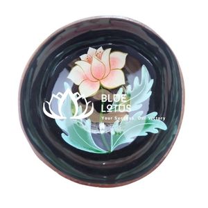 Bol en noix de coco mosaïque de perles vietnamien fait main de haute qualité, design classique, compatible lave-vaisselle, pour la décoration intérieure et les cadeaux - Product Image 1