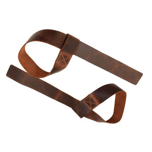 Correas de Cuero para Levantamiento de Pesas con Logotipo Personalizado, Soporte de Agarre Resistente para Peso Muerto, Dominadas y Entrenamiento de Fuerza en el Gimnasio - Product Image 3