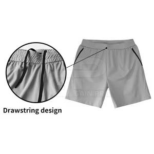 Ensemble de shorts d'entraînement respirants pour hommes, parfaits pour la salle de sport, la course à pied, l'entraînement ou les tenues décontractées d'été, légers, flexibles et confortables - Product Image 3