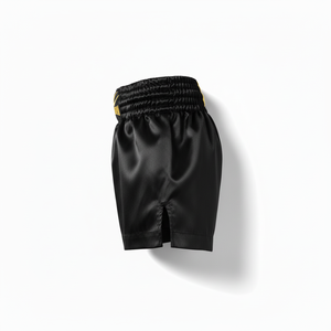 กางเกงเทควันโด OEM แบบกำหนดเอง ผ้าไม่ทอเนื้อแน่น กางเกงคิกบ็อกซิ่ง มวยไทย กางเกงต่อสู้ แห้งเร็วด้านหน้า พิมพ์ลายกลิตเตอร์ - Product Image 2