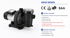 <span class=keywords><strong>Pompe</strong></span> de <span class=keywords><strong>filtration</strong></span> pour <span class=keywords><strong>piscine</strong></span> personnalisée à courte durée de livraison, série Mislier SWIM, avec boîtier en plastique durable pour l'entretien des piscines - Product Image 3