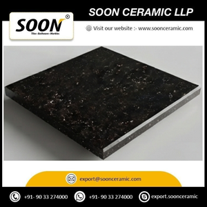 Piedra Natural Pulida de Calidad de Exportación India, Granito Negro Galaxy Moderno y Ecológico, Losa Grande de Granito para Escaleras, Chimeneas y Lavabos - Product Image 5