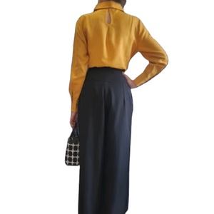 Conjunto de Traje de Dos Piezas Elegante y Profesional para Mujer, Verano 2025, con Mangas Cortas, Antiestático, Spandex/Poliéster - Product Image 4