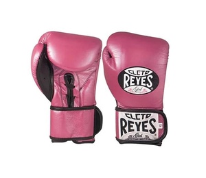 Guantes de boxeo Cleto Reye de primera calidad a precio mayorista RTS, guantes de boxeo de piel auténtica de vaca PU para entrenamiento y sparring. - Product Image 2