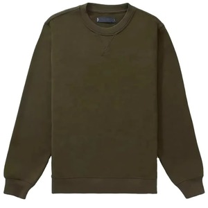 เสื้อสเวตเชิ้ตคอกลมผู้ชาย ทรงปกติ สีพื้น ผ้าถัก สไตล์ลำลอง ใส่ได้ในฤดูใบไม้ร่วง - Product Image 1