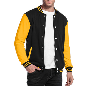 Chaqueta americana de fútbol americano a la moda para hombre, de primera calidad, informal, cálida, para invierno. - Product Image 1