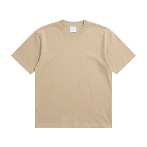 เสื้อยืดคอกลมผู้ชาย ผ้าฝ้ายถักคุณภาพพรีเมียม 100% ระบายอากาศได้ดี สวมใส่สบาย สีพื้น น้ำหนักเบา ทันสมัย - Product Image 2
