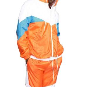 Survêtements homme en polyester spandex léger avec logo personnalisé Survêtements de course à pied coupe-vent d'extérieur 2026 HI - Product Image 4