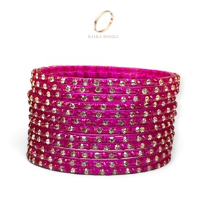 Colección de Bodas, Pulseras de Perlas de Cristal Rosa Cachemir de Moda para Mujer, para Uso Festivo, a Precio de Mayoreo - Product Image 2