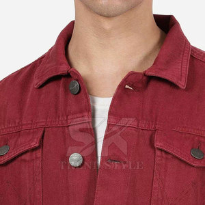 Chaqueta de invierno para hombre hecha de algodón con logotipo personalizado al por mayor, transpirable, para uso en exteriores, chaqueta de mezclilla para hombre para venta en línea. - Product Image 2