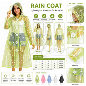 Chaqueta Impermeable para Mujer, Ligera y Plegable, Impermeable Ligero para Dama - Product Image 6