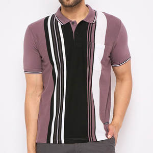 Camiseta Polo para Hombre con Parches Bordados, Suministro Directo de Fábrica, Alta Calidad, Precio al por Mayor, Venta en Línea, Camiseta Polo Estampada - Product Image 1