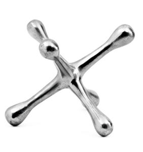 Wholesale Vintage Metal Jack Table Sculpture Abstract Metal Statue Desk Ornament <b>Paperweight</b> Decorative Crafts Home Accessories - Product Image 1