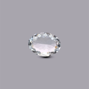 Handcrafted 3.95 Carat Natural Sky Blue Aquamarine Loose Gemstone Faceted Heart & Oval Cabochon Cut for Fine Jewelry - Product Image 1