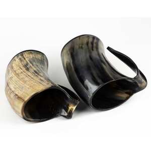 Unique Design Modern Style Eco-Friendly Buffalo Horn <b>Mug</b> Durable <b>Large</b> Capacity Light Weight Reasonable Rate Fashionable Luxury - Product Image 2