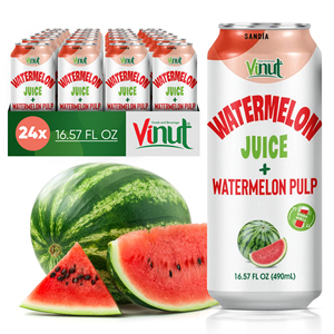 Jugo de Uva con Pulpa, Sin Azúcar, en Lata Esterilizada de 490ml, Muestra Gratuita al por Mayor, Fabricante de Bebidas con Etiqueta Privada OEM ODM - Product Image 1