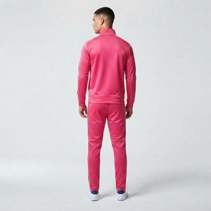 Traje Deportivo Cortavientos Ligero Personalizado para Hombre, Chaqueta Tejida de Dos Piezas y Pantalones Deportivos - Product Image 6