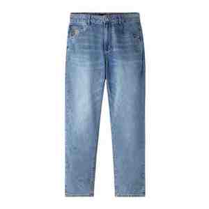 Jeans en denim de haute qualité pour hommes, durables, OEM, en denim de qualité supérieure, avec liseré en chanvre, pour hommes - Product Image 1