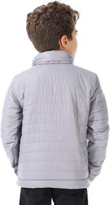 Blouson d'hiver matelassé léger coupe-vent à capuche pour homme avec rembourrage 100 % duvet, design pliable, pochette de rangement - Marque personnalisable - Product Image 3