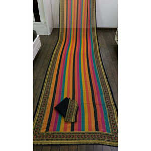 Hermoso Sari con Bordado de Lentejuelas para Fiestas y Clubs - Product Image 3