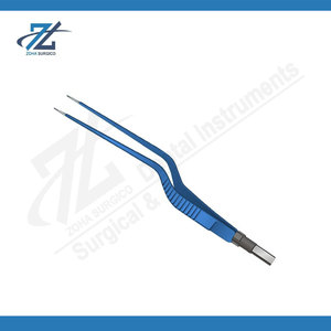 Pince de coagulation bipolaire à baïonnette de haute qualité, pointe fine 1,5 mm, en acier inoxydable de haute qualité, instrument réutilisable fabriqué au Pakistan - Product Image 6