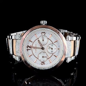 Reloj de Lujo HUMERA JEWELS Unisex con Caja Cuadrada, Movimiento ETA, 3.73g, Diamantes Reales Tallados, Elegante Reloj de Acero Inoxidable con Moissanita - Product Image 1