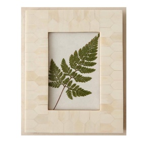 Cadre photo de table en argent allemand fait à la main, motifs répétés en aluminium incrusté, vente chaude - Product Image 5