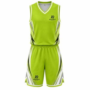 Ensemble d'uniformes de basketball très demandés, impression par sublimation, polyester respirant, unisexe, pour adultes - Product Image 1