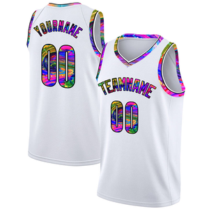 Maillots de basket-ball sur mesure en gros, respirants, à séchage rapide, légers, sans manches, unisexes, en polyester, uniformes de sport - Product Image 5