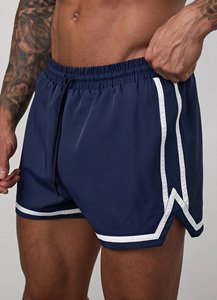 OEM Custom Blue & White Contrast Casual High-Quality Men’s Summer <b>Shorts</b> – Breathable Quick-Dry Eco-Friendly 100% Cotton <b>Shorts</b> - Product Image 4