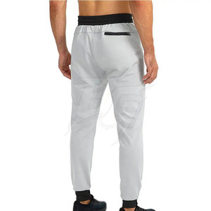 High Quality <b>Slim</b> <b>Fit</b> Casual <b>Men</b> <b>Jogger</b> Trousers Mid Waist 100% Cotton Soft Fabric Elastic Breathable Eco-Friendly Daily Wear - Product Image 2