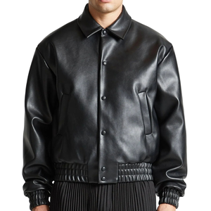 Veste de baseball unisexe de haute qualité, coupe-vent, respirante, avec logo personnalisé brodé, col montant - Product Image 1