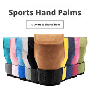 Sangles de poignet antidérapantes en cuir de vachette de qualité supérieure avec coussinets de préhension pour l'entraînement de musculation, de soulevé de terre et de deadlift, idéales pour l'hiver et au design tendance - Product Image 4