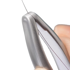 Juego de Pinzas para Cejas de Acero Inoxidable Profesional con Punta Redondeada, Estilo Moderno y Duradero para Depilación de Cejas y Labios - Product Image 3